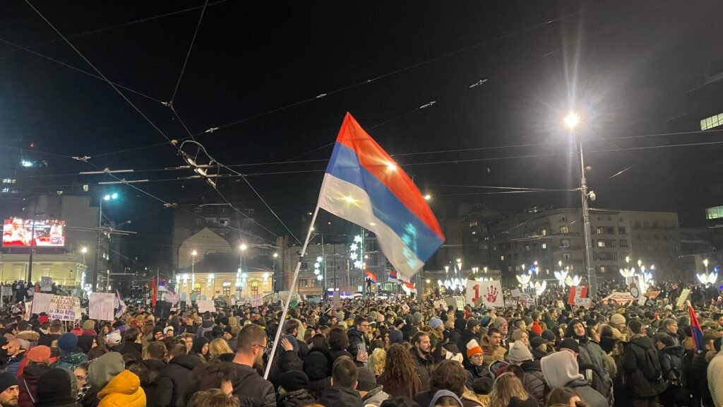Serbia: Authoritarian grip tightens with escalating arrests, intimidation and police violence 